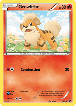 next-destinies Growlithe bw4-11