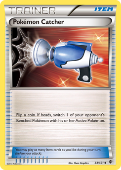 plasma-blast Pokémon Catcher bw10-83