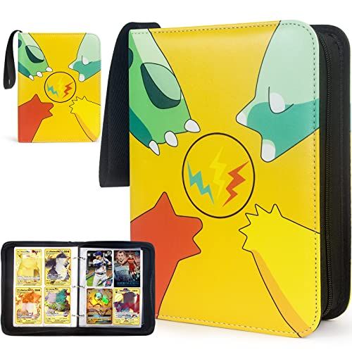 pokemon-card-binders Trading Card Binder for Pokemon Cards, Fits Up to