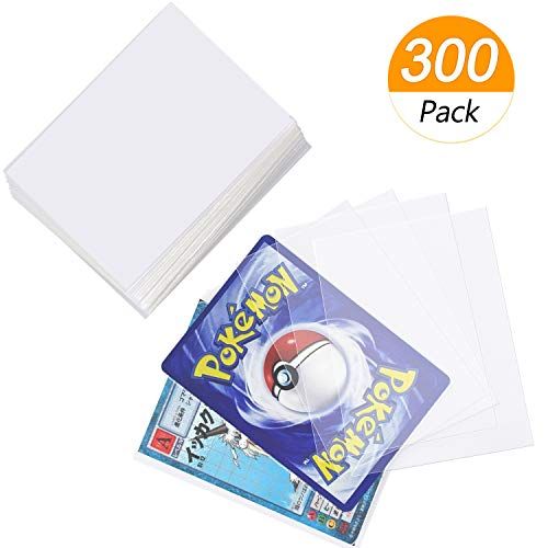 pokemon-card-penny-sleeves Homgaty 300 Pcs Standard Card Sleeves, Clear Penny