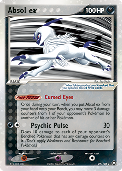 power-keepers Absol ex ex16-92