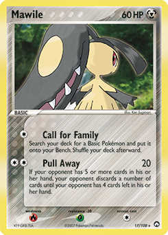 power-keepers Mawile ex16-17