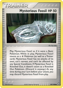 power-keepers Mysterious Fossil ex16-85