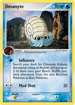 power-keepers Omanyte ex16-56