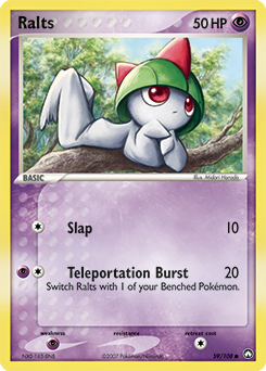 power-keepers Ralts ex16-59
