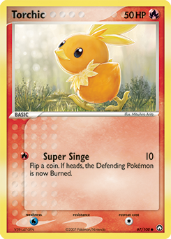 power-keepers Torchic ex16-67
