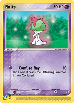 ruby-and-sapphire Ralts ex1-66