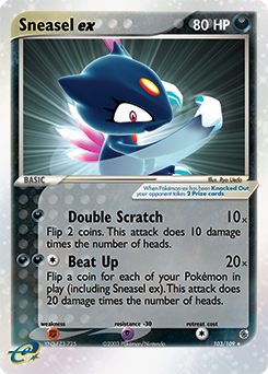 ruby-and-sapphire Sneasel ex ex1-103