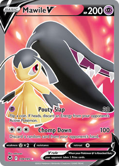 silver-tempest Mawile V swsh12-178