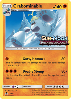 sm-black-star-promos Crabominable smp-SM47