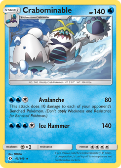 sun-and-moon Crabominable sm1-43