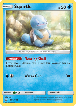 team-up Squirtle sm9-22