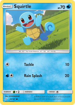 team-up Squirtle sm9-23
