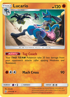 unified-minds Lucario sm11-117