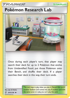 unified-minds Pokémon Research Lab sm11-205