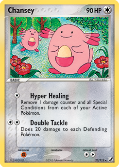 unseen-forces Chansey ex10-20