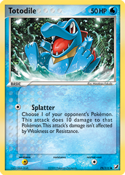 unseen-forces Totodile ex10-78