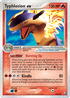 unseen-forces Typhlosion ex ex10-110