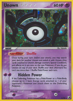 unseen-forces Unown ex10-S