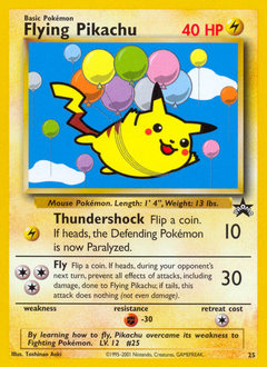 wizards-black-star-promos Flying Pikachu basep-25