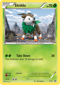 xy-black-star-promos Skiddo xyp-XY11