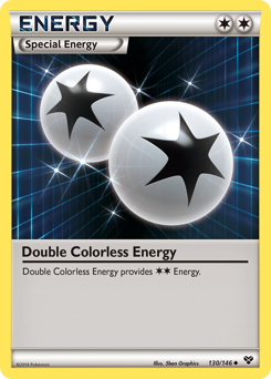 xy Double Colorless Energy xy1-130