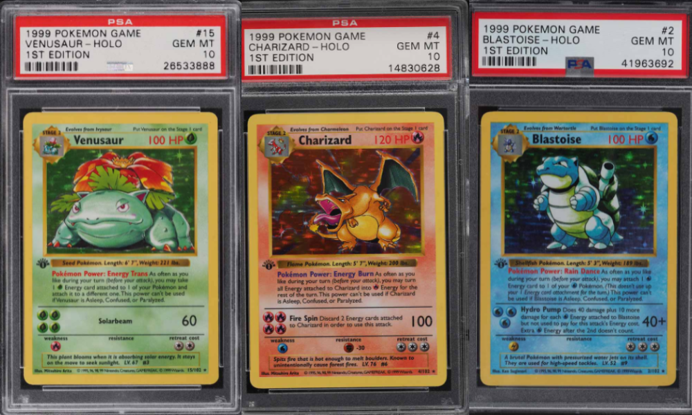  First Edition Pokemon Cards