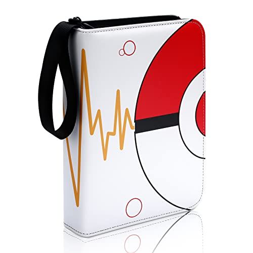 Pokemon Pro Binder Target Pokmon TCG Binder  9-Pocket Zippered PU  Leather, Holds 360 Cards (Red) Pokemon Jumbo Cards