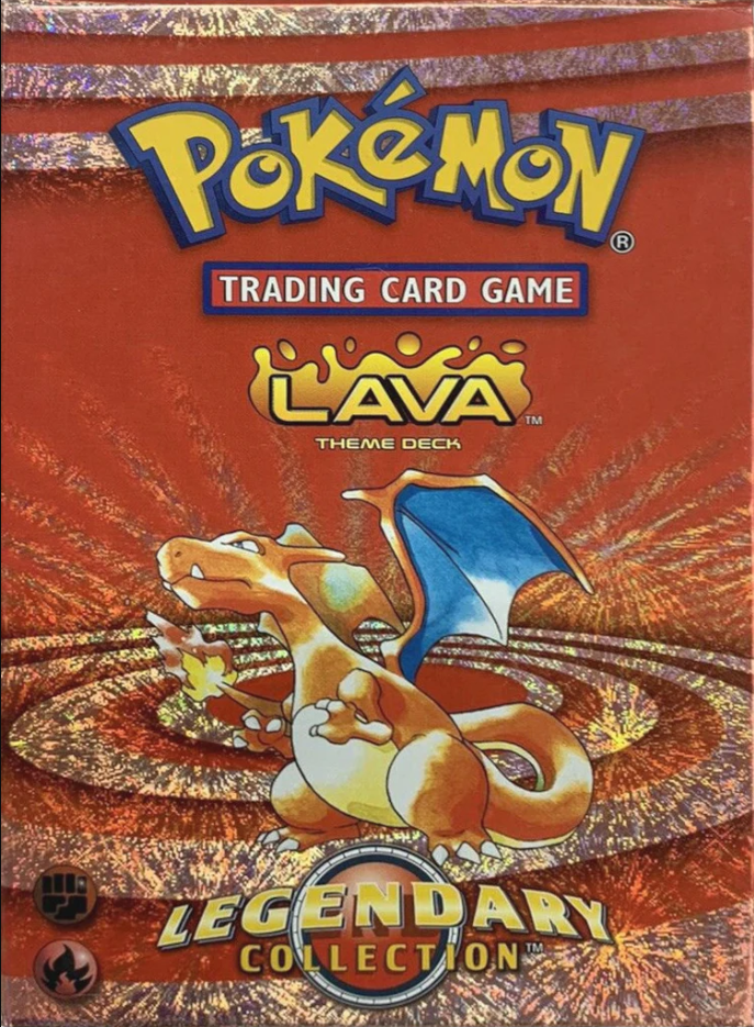 Lava Theme Deck from 2002 Legendary Collection