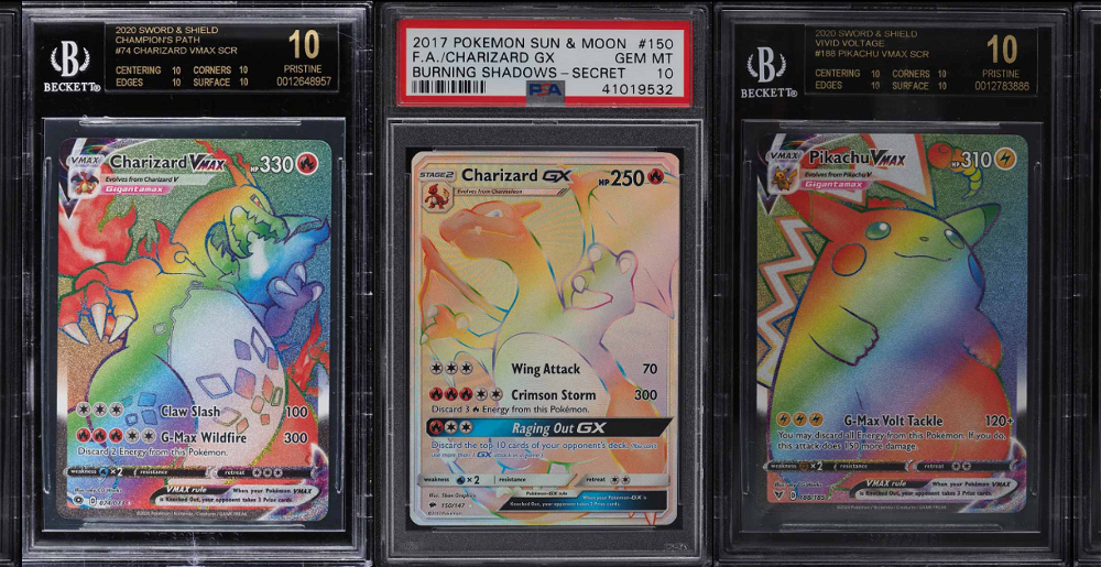 Most Expensive Rainbow Pokémon Cards