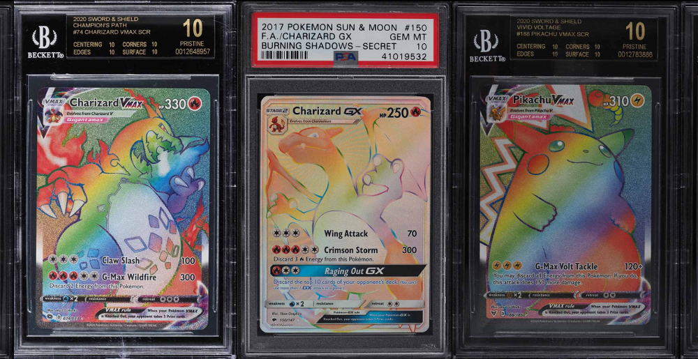 Charizard Gx Rainbow Pokemon