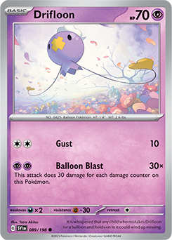 scarlet-and-violet Drifloon sv1-89