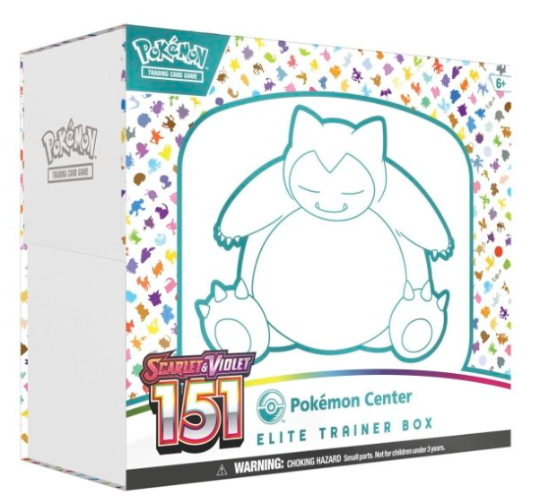 pokemon 151 snorlax etb