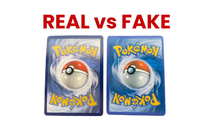 Real vs Fake Pokemon Cards