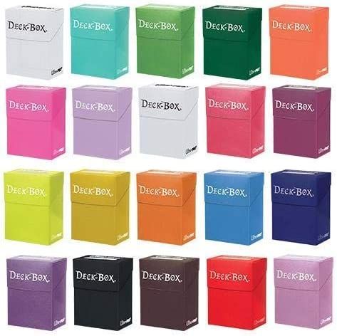 trading-card-storage-boxes 6 x Ultra Pro Deck Boxes Various Colours For Tradi