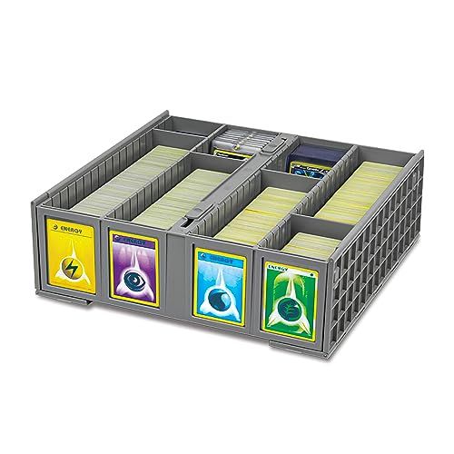 trading-card-storage-boxes BCW 3200 Collectible Card Bin - Gray