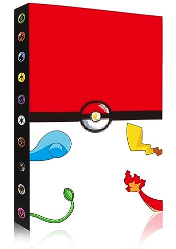 pokemon-card-binders Card Binder for Pokemon, Holds 240 Cards-30 Pages,