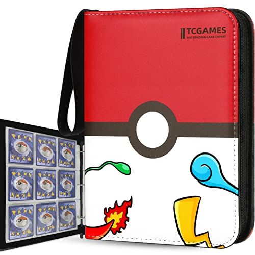 pokemon-card-binders Trading Card Binder 9-Pocket, 720 Pockets Trading