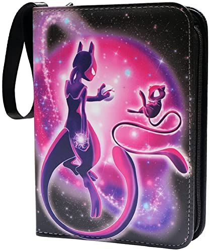 pokemon-card-binders WYRFIN Trading Card Binder for Pokemon, 400 Cards