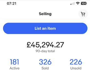 £45k in 90 days on eBay investing in Pokemon cards