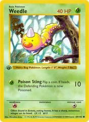 base1 base1-69-Weedle-pc-1st Edition