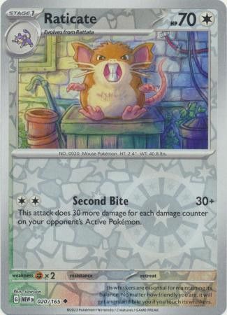 sv3pt5 sv3pt5-20-RaticateRaticate