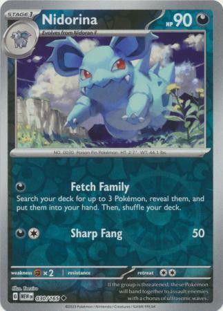 sv3pt5 sv3pt5-30-NidorinaNidorina
