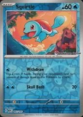 sv3pt5 sv3pt5-7-Squirtle-pc-Reverse Holo Pokemon Center