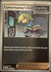 sv5 sv5-145-Ciphermaniac's Codebreaking-pc-Reverse Holo