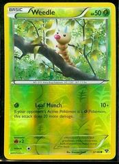 xy1 xy1-3-Weedle-pc-Reverse Holo