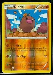 xy1 xy1-58-Diglett-pc-Reverse Holo
