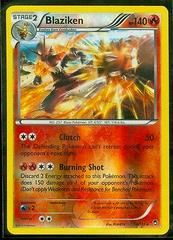 xy3 xy3-14-Blaziken-pc-Reverse Holo