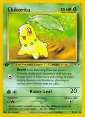 neo1 neo1-54-Chikorita-pc-1st Edition
