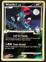 pl1 pl1-17-Weavile G-pc-Reverse Holo